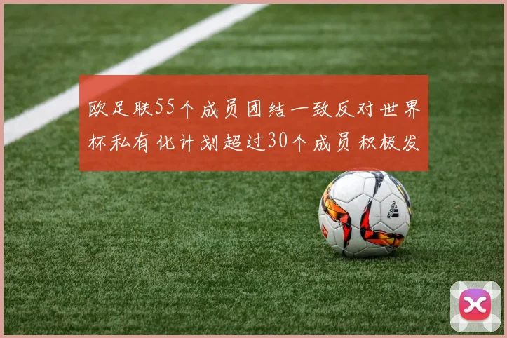 欧足联55个成员团结一致反对世界杯私有化计划超过30个成员积极发声